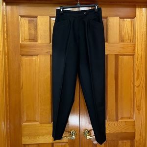 First Option Separates high waisted black trousers with side front pockets